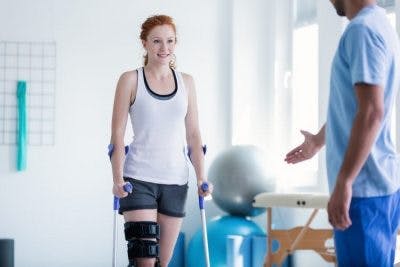 practice walking after spinal cord injury