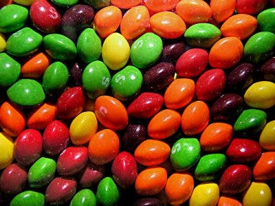 Sorting your favorite candy by color is a great way to develop hand motions after paralysis,