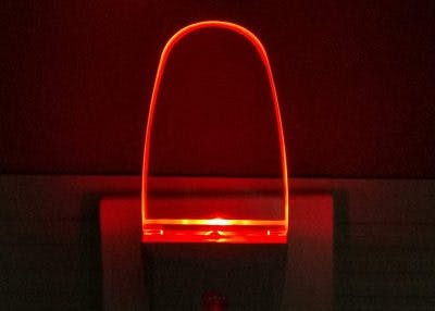 red night light for stroke home