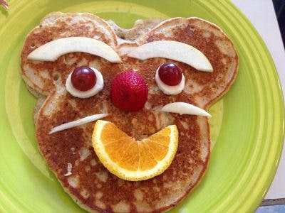 decorating food to improve hand coordination with cerebral palsy