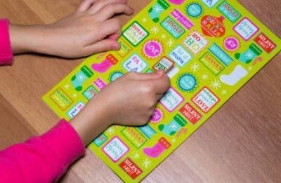 stickers cp fine motor activity