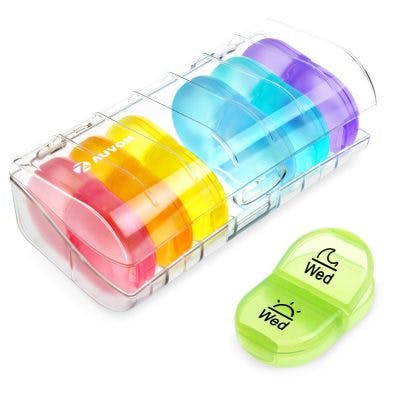 pill box organizer gift for stroke survivors