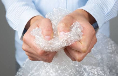 popping bubble wrap grasp and release activities for stroke recovery