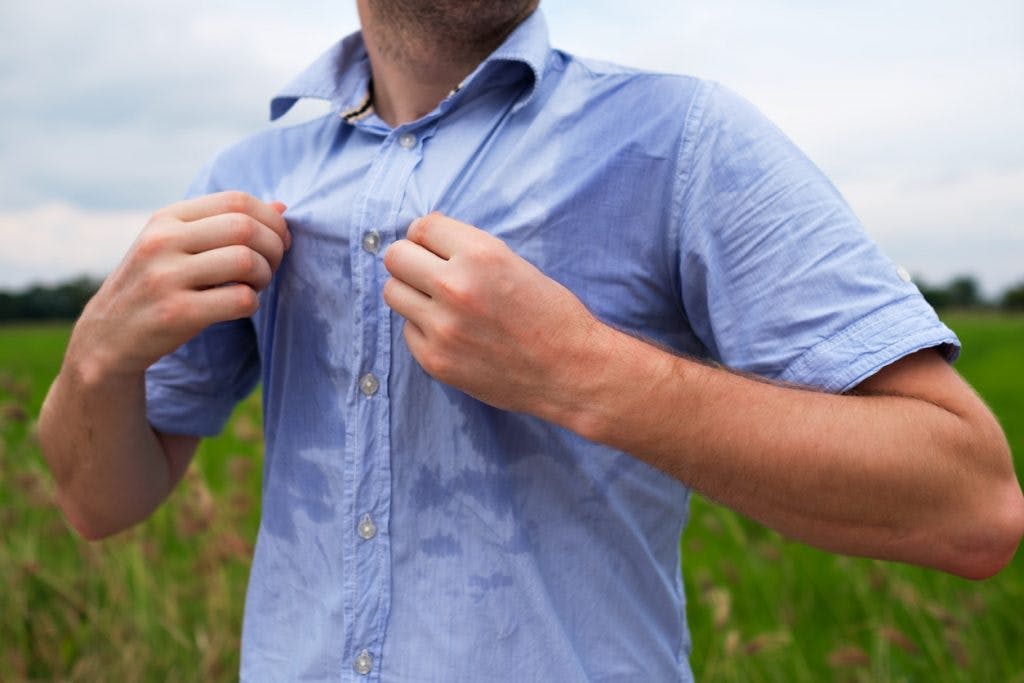 hyperhidrosis shirts