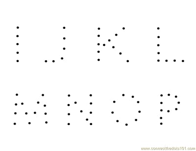 connect the dots writing exercises for stroke patients