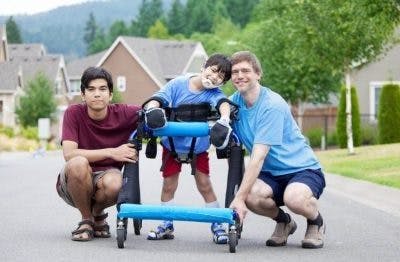 improve immune system in child with cerebral palsy with exercise