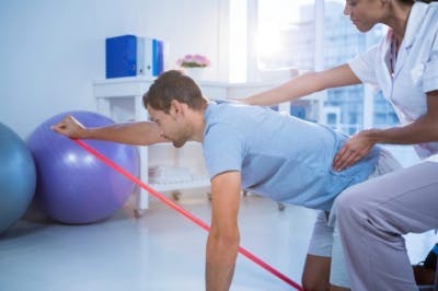 Physiotherapie Schlaganfall Erholung Behandlung