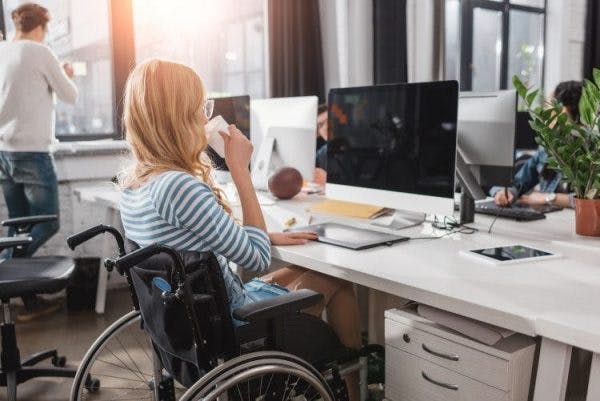 woman preparing for employment after spinal cord injury
