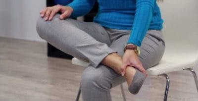 exercices d'AVC pour les jambes et les pieds