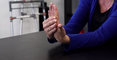 exercices à domicile pour les patients victimes d'un AVC