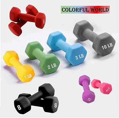 dumbbells for exercise