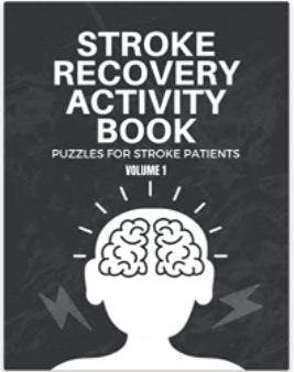 stroke recovery activity book cover