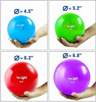 weighted medicine balls for physical therapy