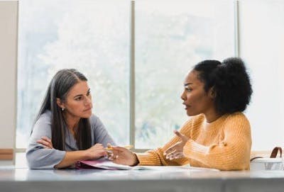 friends talking about broca's aphasia after brain injury