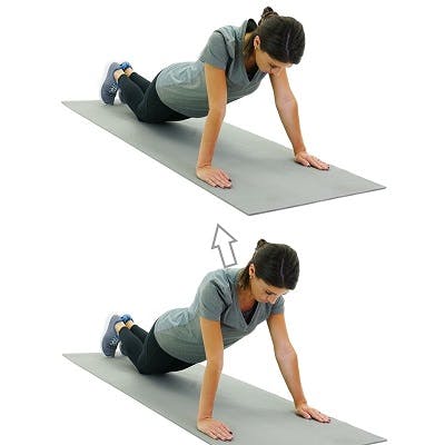 Knee push-ups for spinal cord injury survivors.