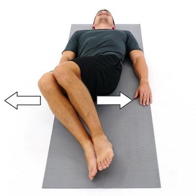 Leg Raise: Straight - Hook-Lying (Single Leg)