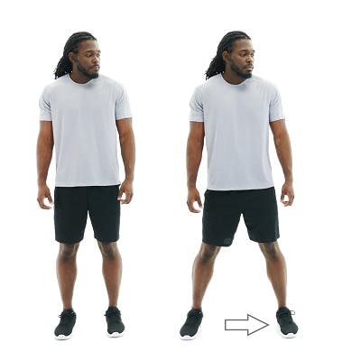 side stepping balance exercise for stroke recovery