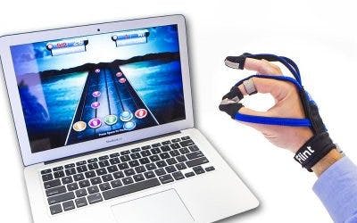 MusicGlove hand therapy interactive game